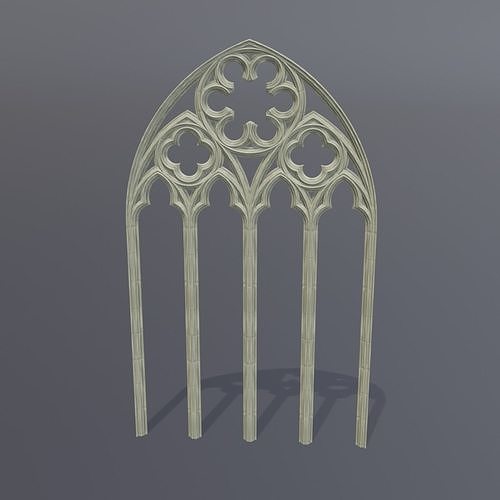 Gothic arch v2 3D model
