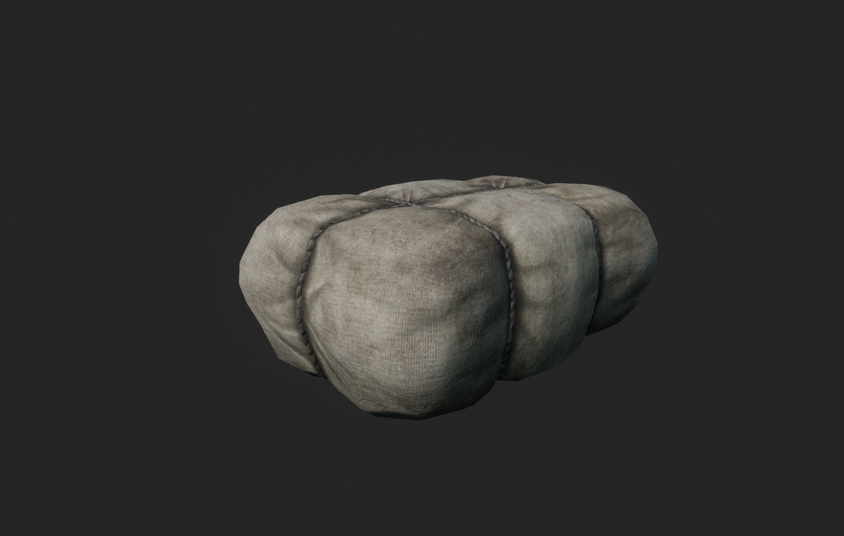 Old Package Free low-poly 3D model_6
