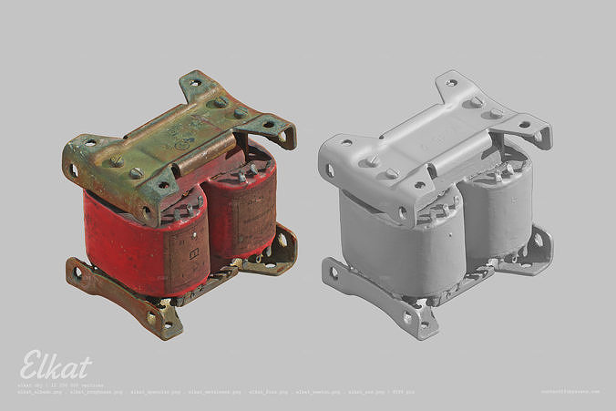 Elkat Electric Coil Scan 3D model