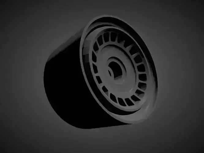 Rotiform VCE-T rims with Brakes and tires for Hot Wheels diecast