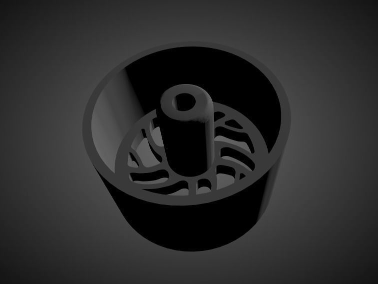 Rotiform SEA rims with Brakes and tires for Hot Wheels 3D print model_1