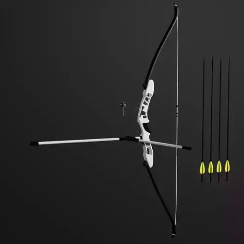 Olympic recurve bow Free 3D model