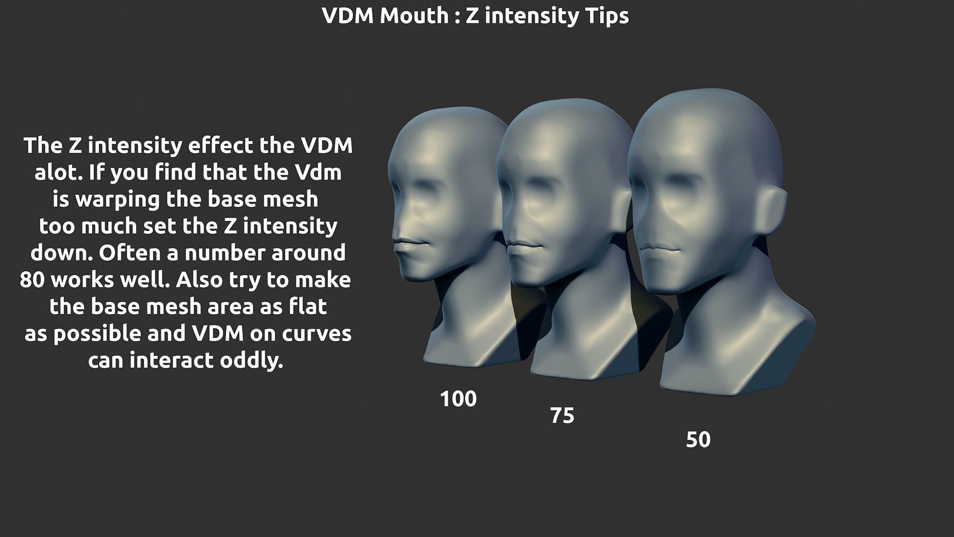 Zbrush - Mouth - VDM Brushes 3D model_6