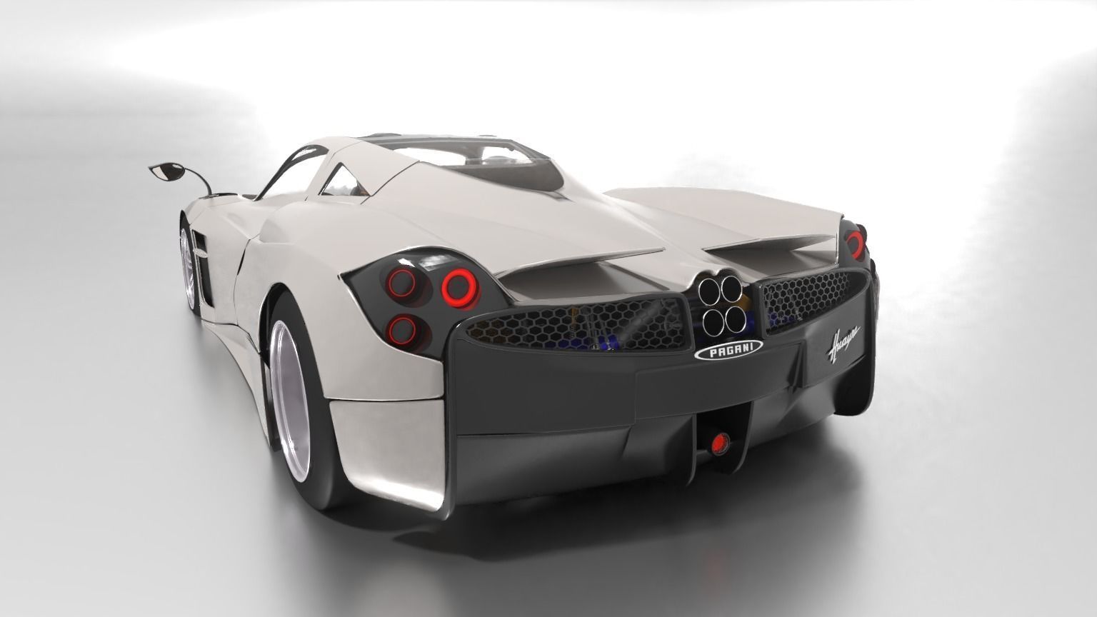 Pagani Huayra 3D model_3