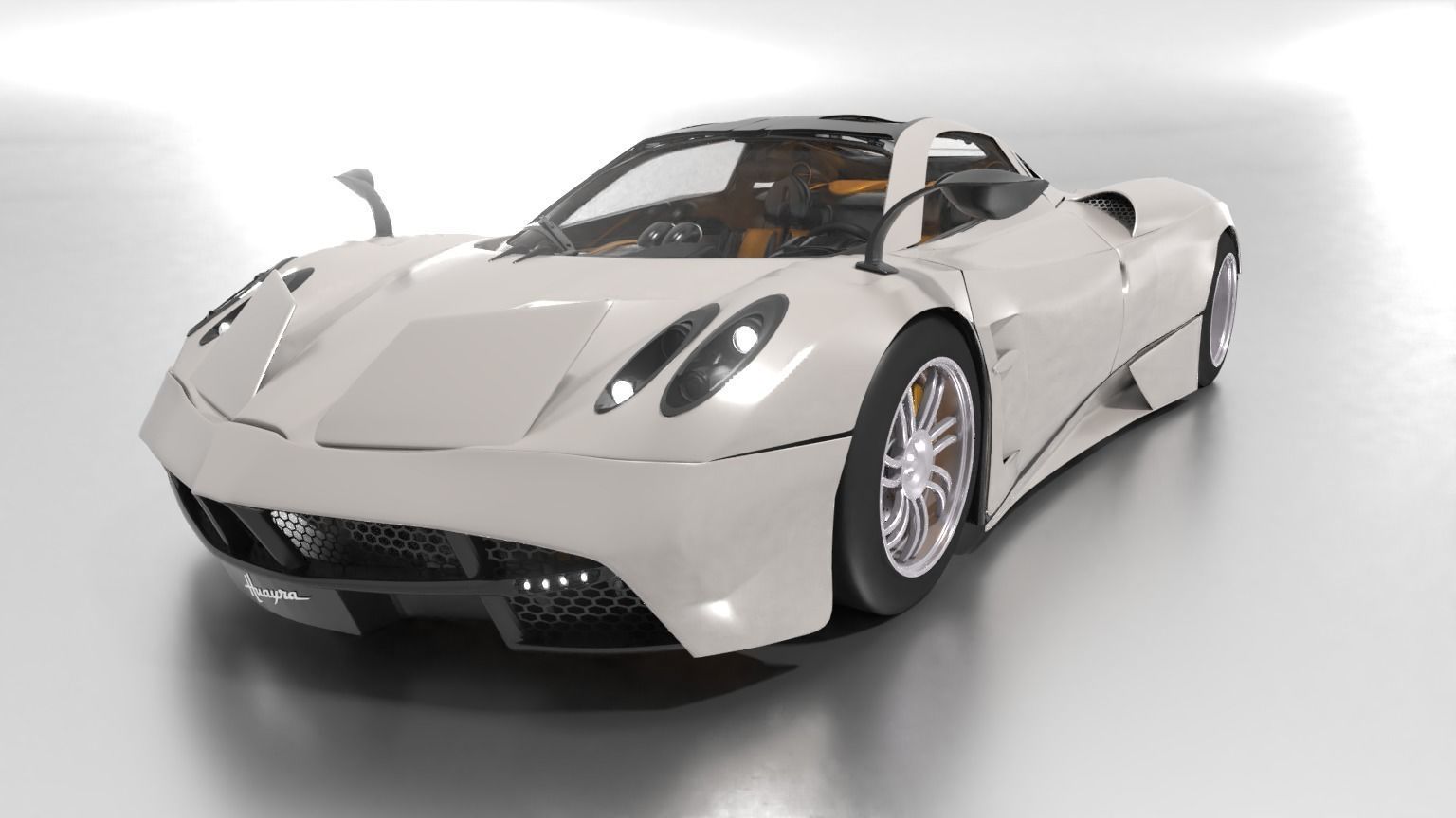 Pagani Huayra 3D model_1