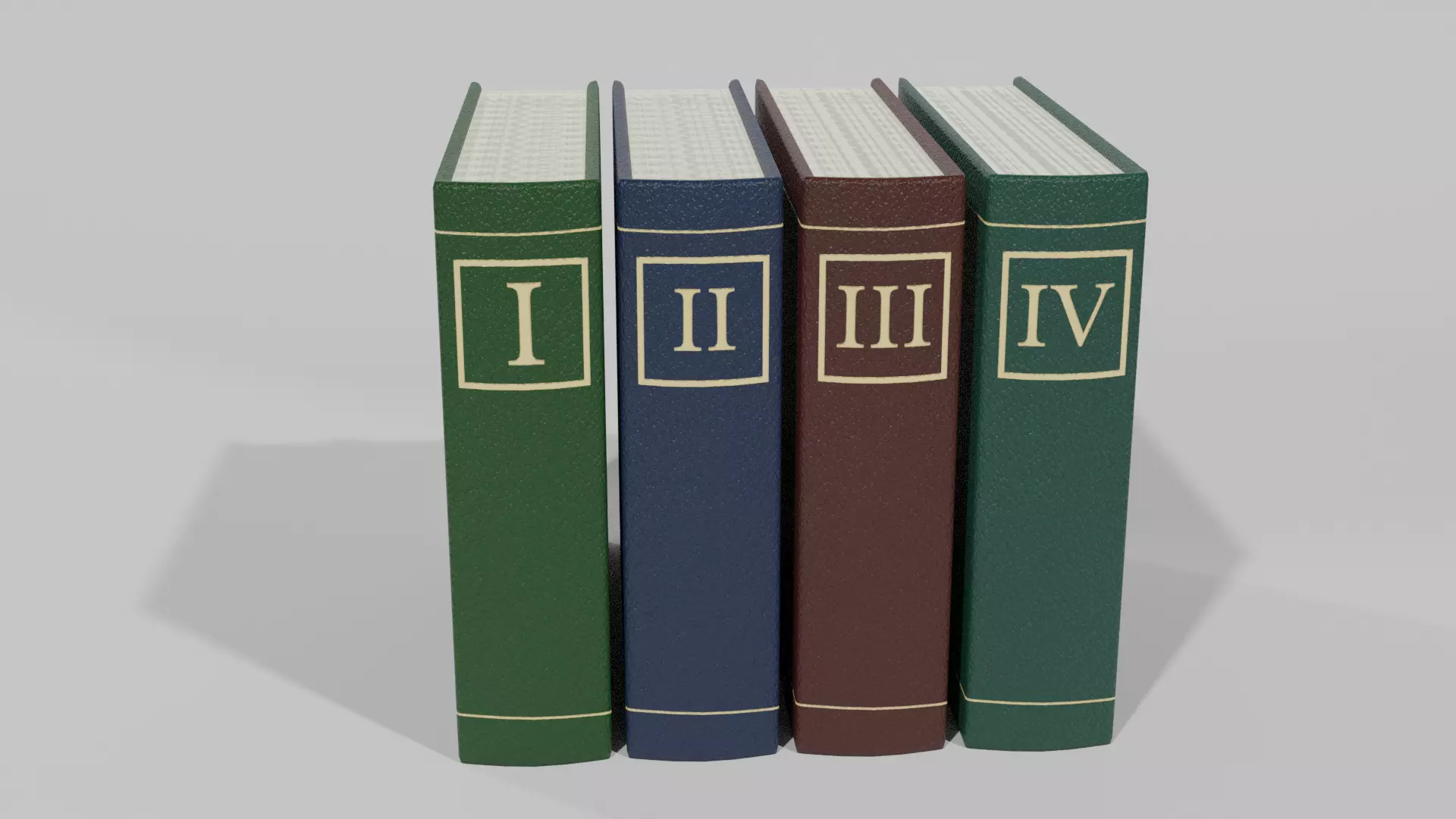 Books hardback book Free low-poly 3D model