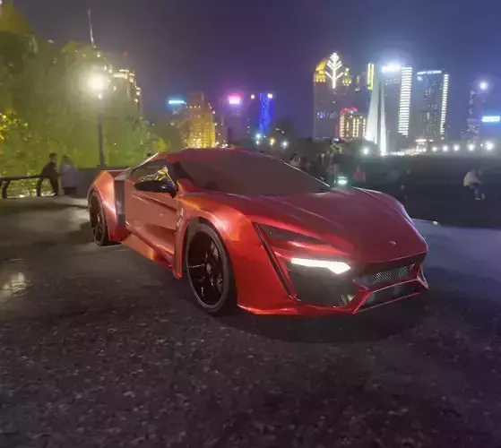 Lycan hypersport model Free 3D model