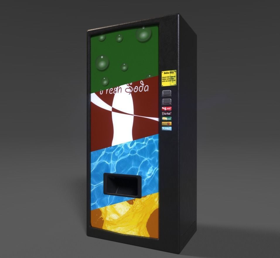 Street GameReady PBR Props- LowPoly AR 3D Model Collection_17