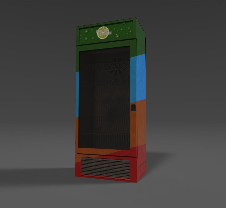 Street GameReady PBR Props- LowPoly AR 3D Model Collection_19