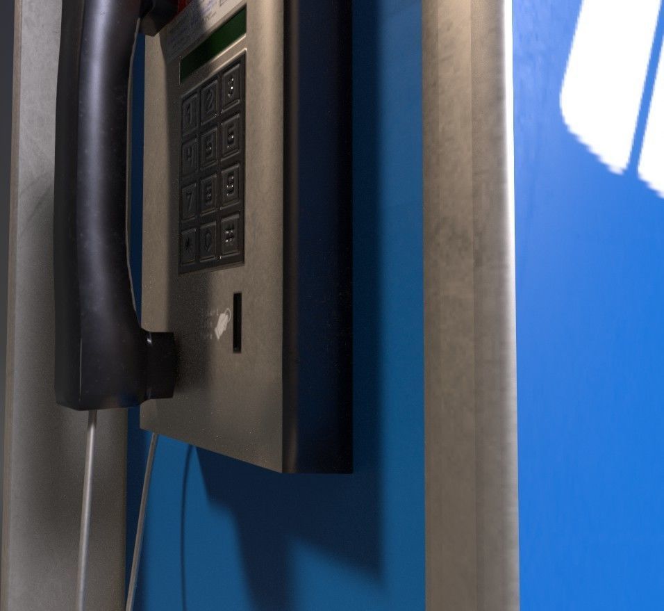 Street GameReady PBR Props- LowPoly AR 3D Model Collection_15