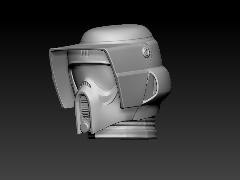 Pin Up Scout Trooper  3D print model_15