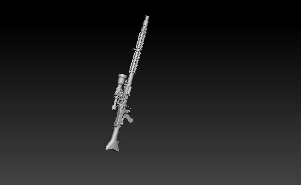 Pin Up Scout Trooper  3D print model_9