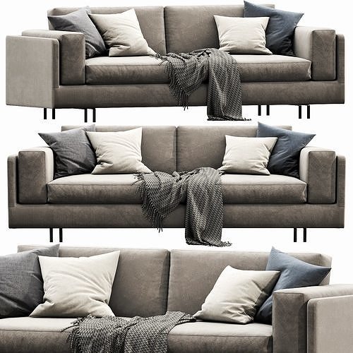 Interface Mama Sofa 3D model 2