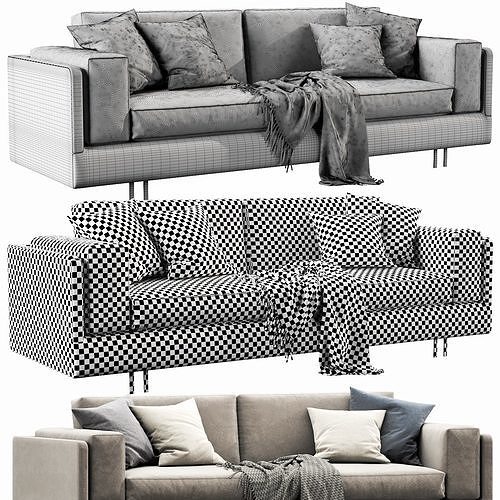 Interface Mama Sofa 3D model 4