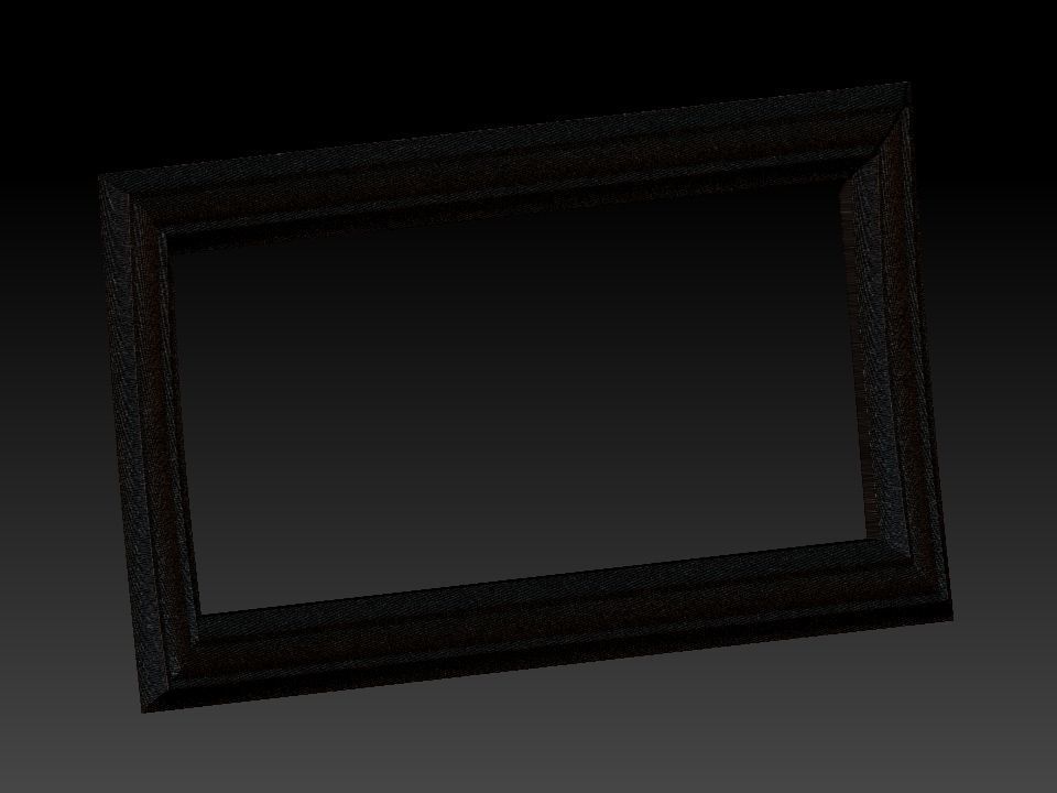 PHOTO FRAME 1200mmx600mm Free 3D model_2