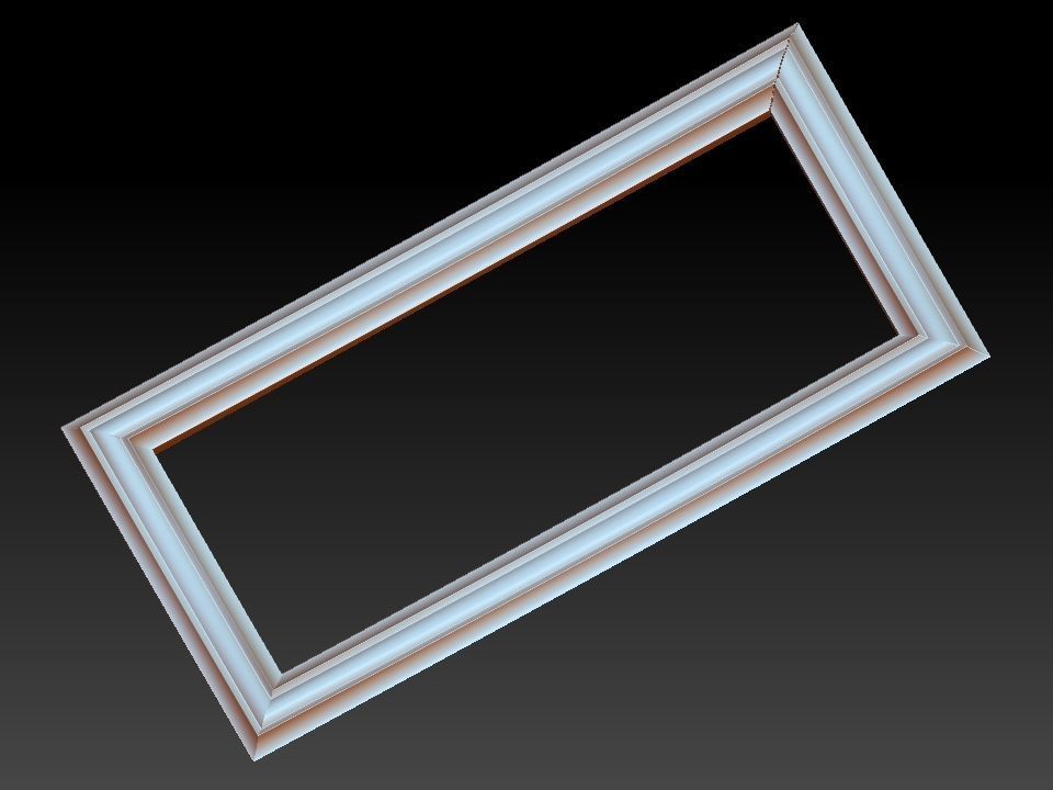 PHOTO FRAME 1200mmx600mm Free 3D model_6