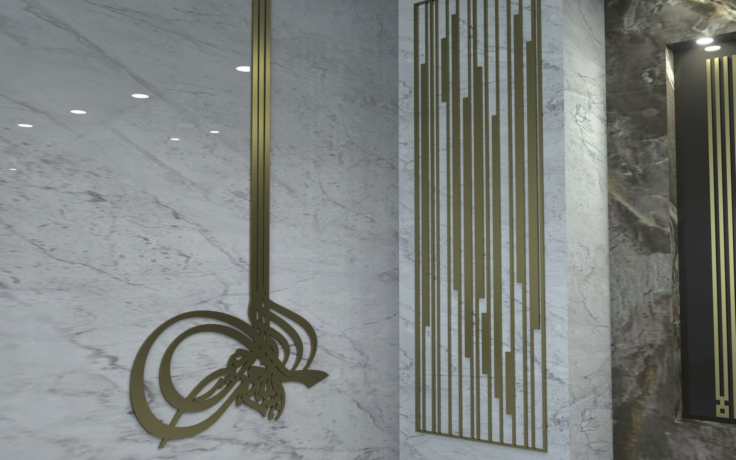  house hall 3D model 3D model_5