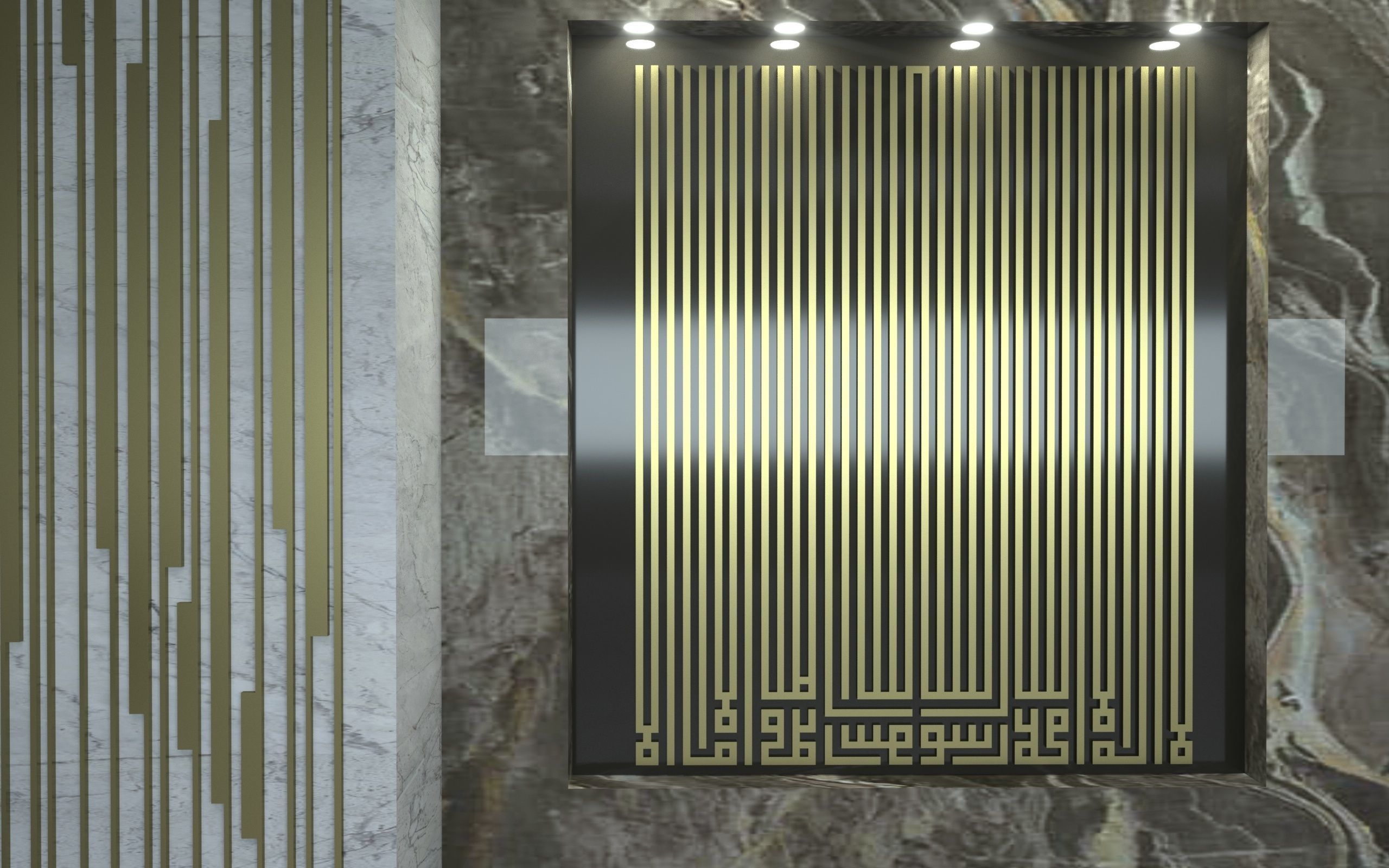  house hall 3D model 3D model_4