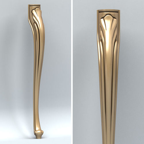 Furniture leg 001 3D model