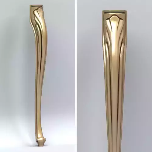 Furniture leg 001 3D model