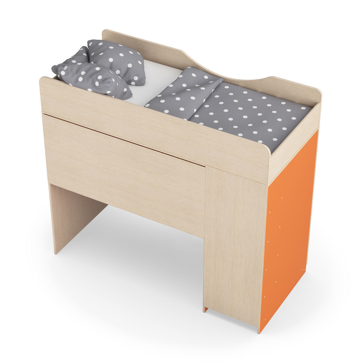 Legenda K09 with LP09 childrens modular bed 3D model_4