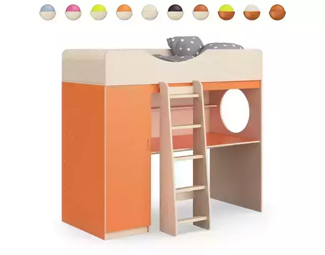Legenda K09 with LP09 childrens modular bed