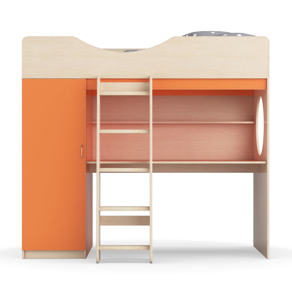 Legenda K09 with LP09 childrens modular bed 3D model_2