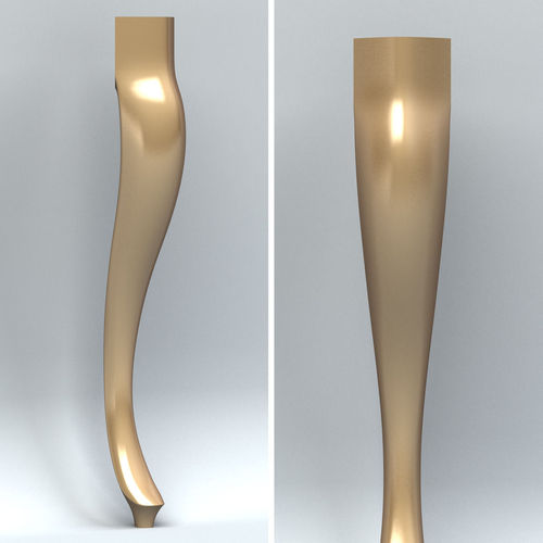 Furniture leg 003 Free 3D model