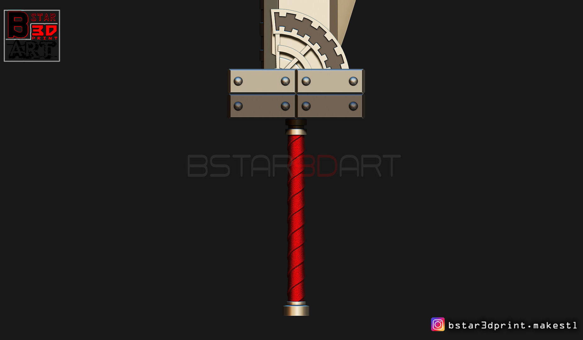 Fusion Sword Cloud - Final Fantasy VII remake 3D print model_21