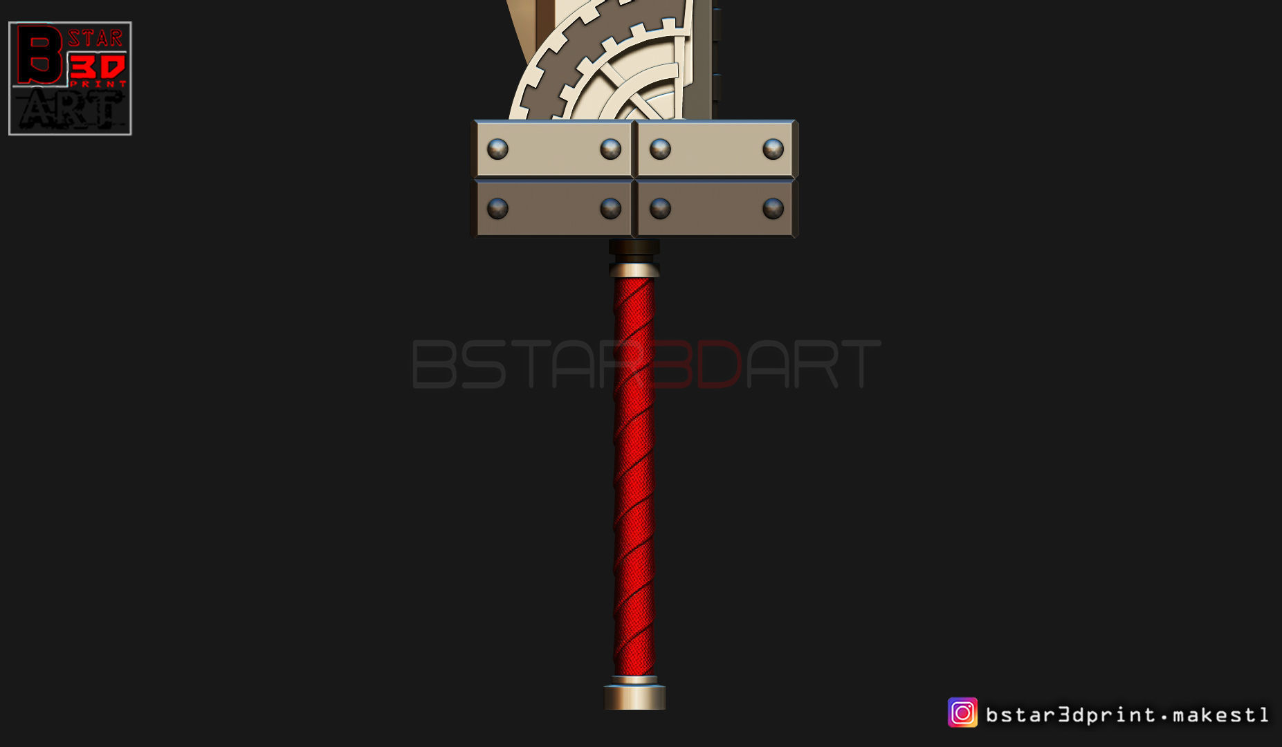 Fusion Sword Cloud - Final Fantasy VII remake 3D print model_19