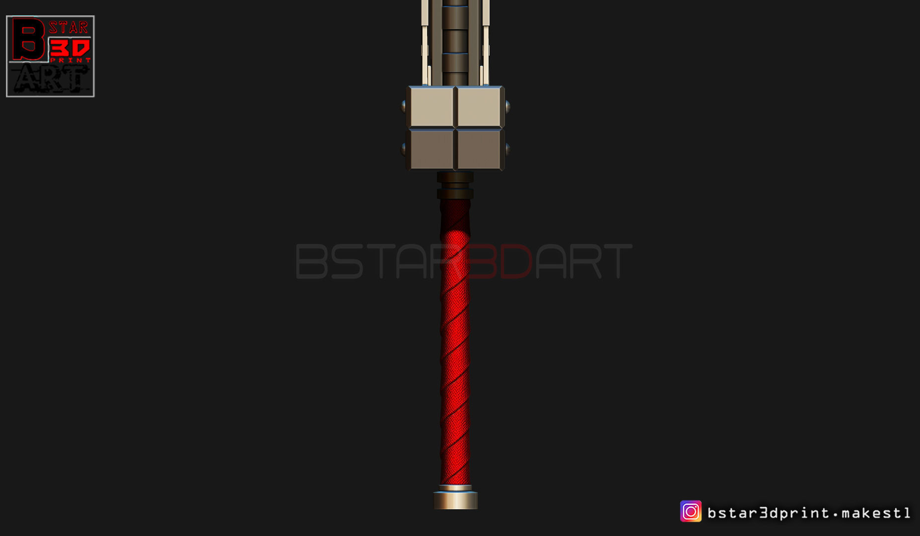 Fusion Sword Cloud - Final Fantasy VII remake 3D print model_20