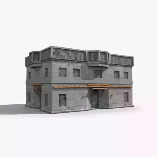 Arab x25 Low-poly 3D model