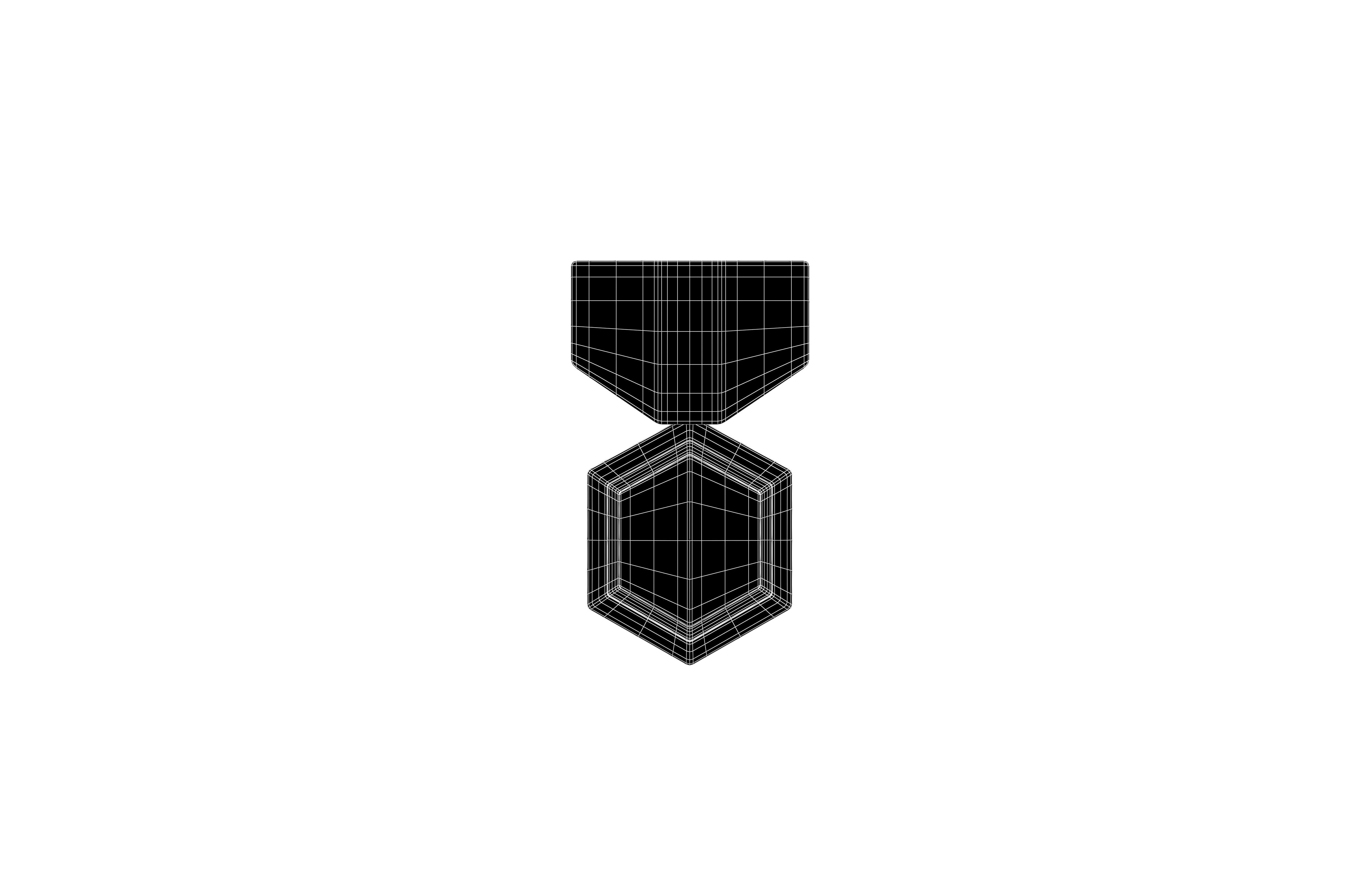 Medal v6 003 Low-poly 3D model_5