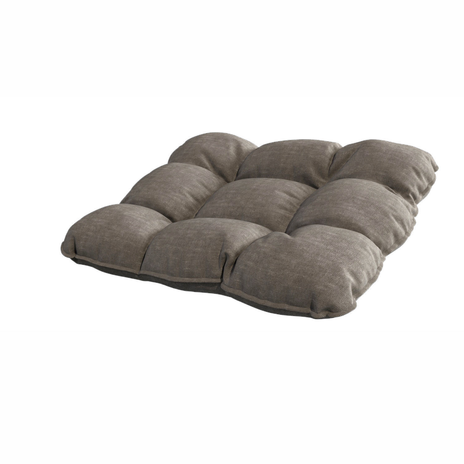 4 buttons soft pillow cushion chair pad 3D model_2
