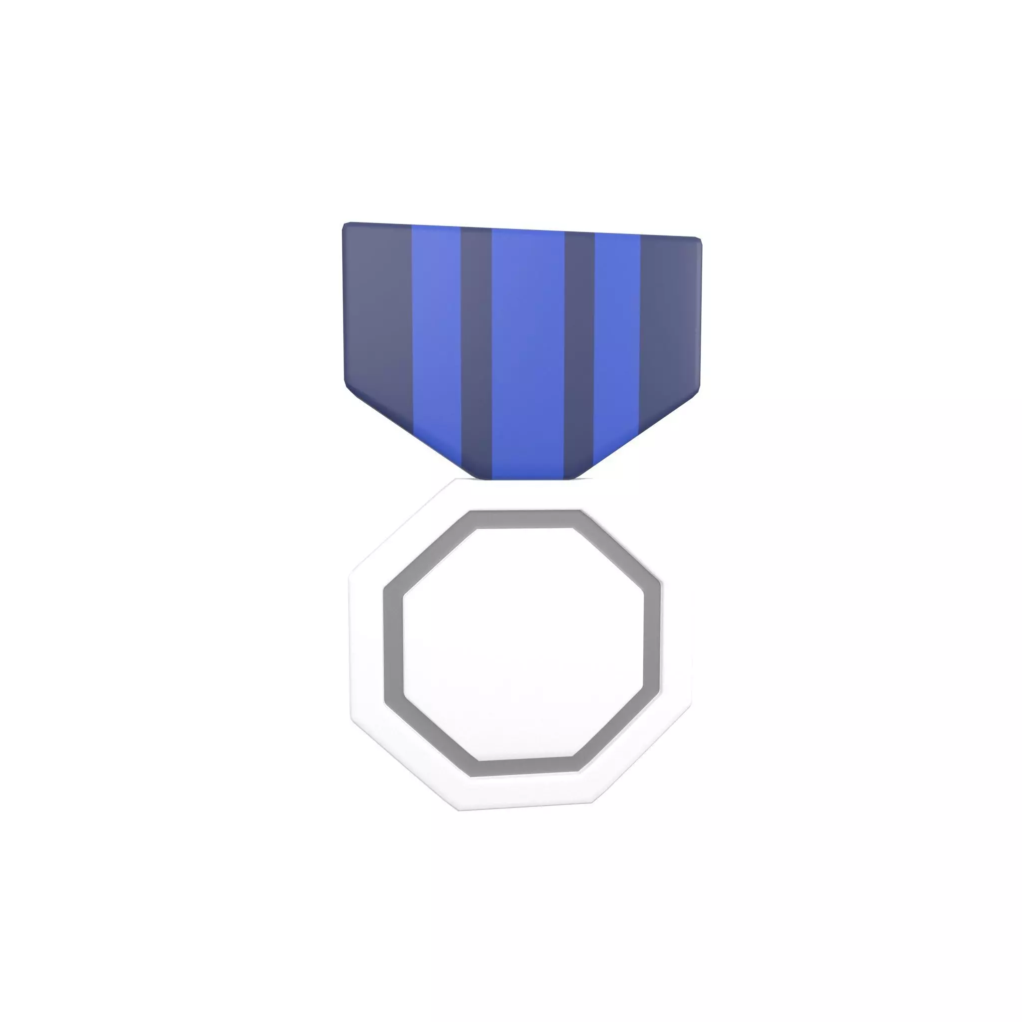 Medal v7 002 Low-poly 3D model_0