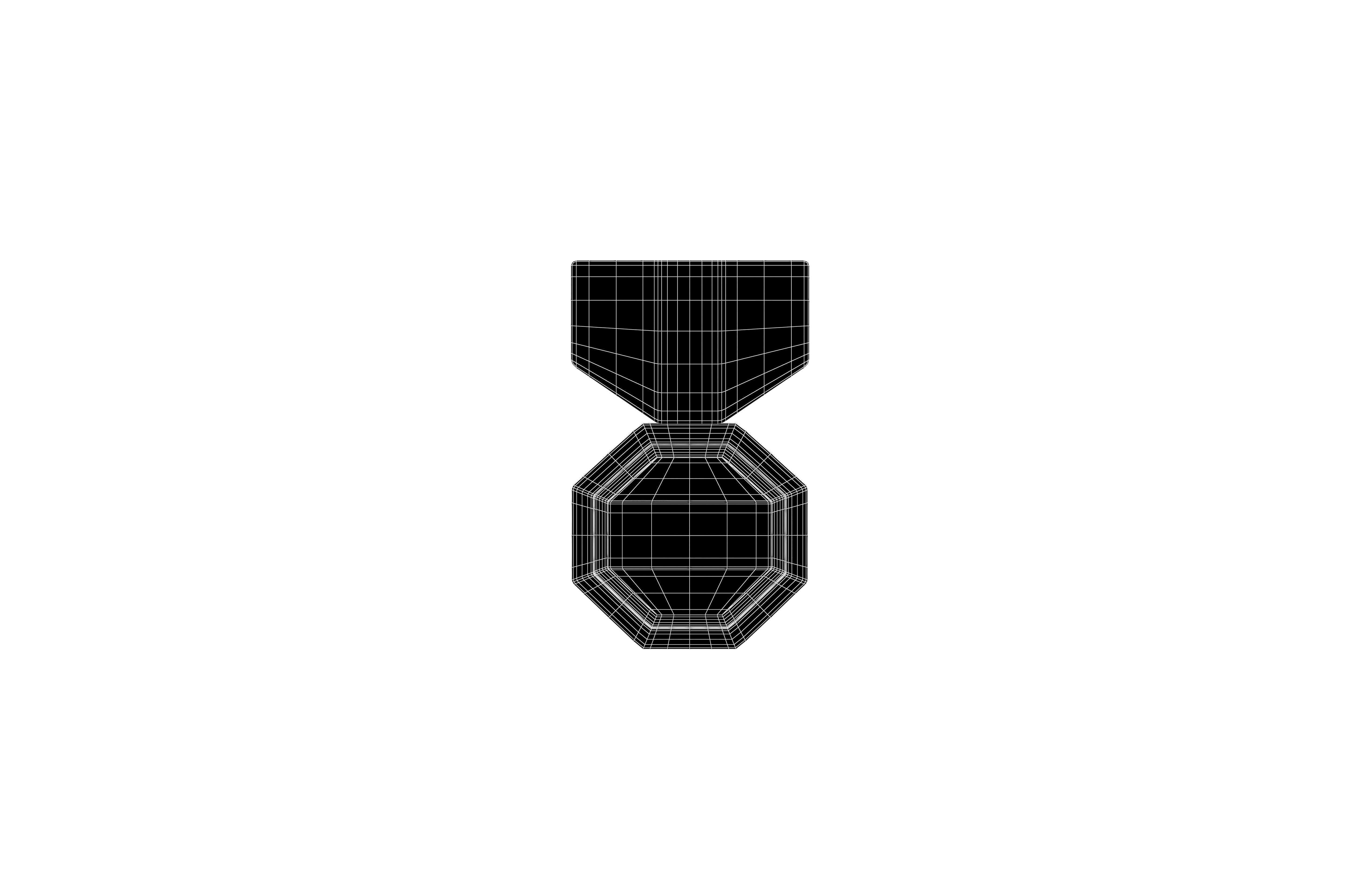 Medal v7 003 Low-poly 3D model_5