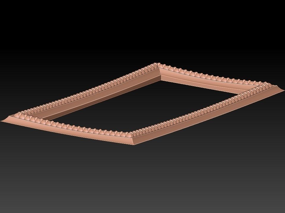 PHOTO FRAME 1200mmx600mm Free 3D model_2