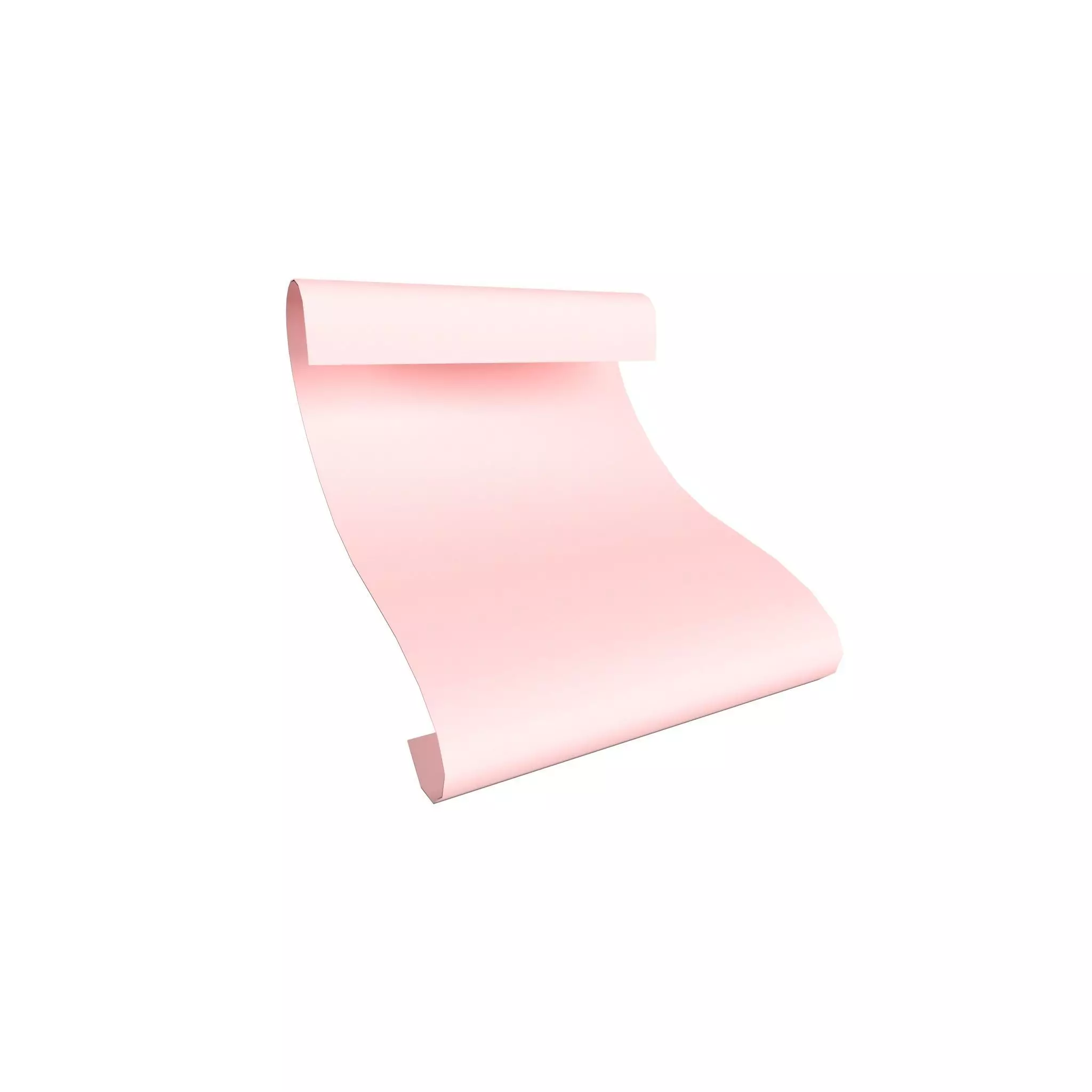 Cartoon Paper v1 003 Low-poly 3D model_0