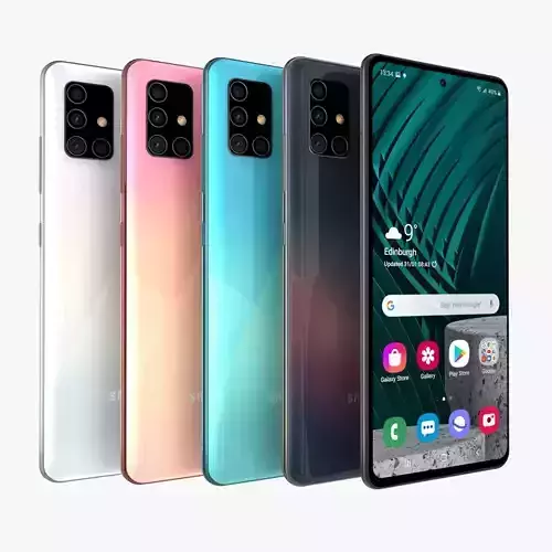 Samsung Galaxy A51 3D model