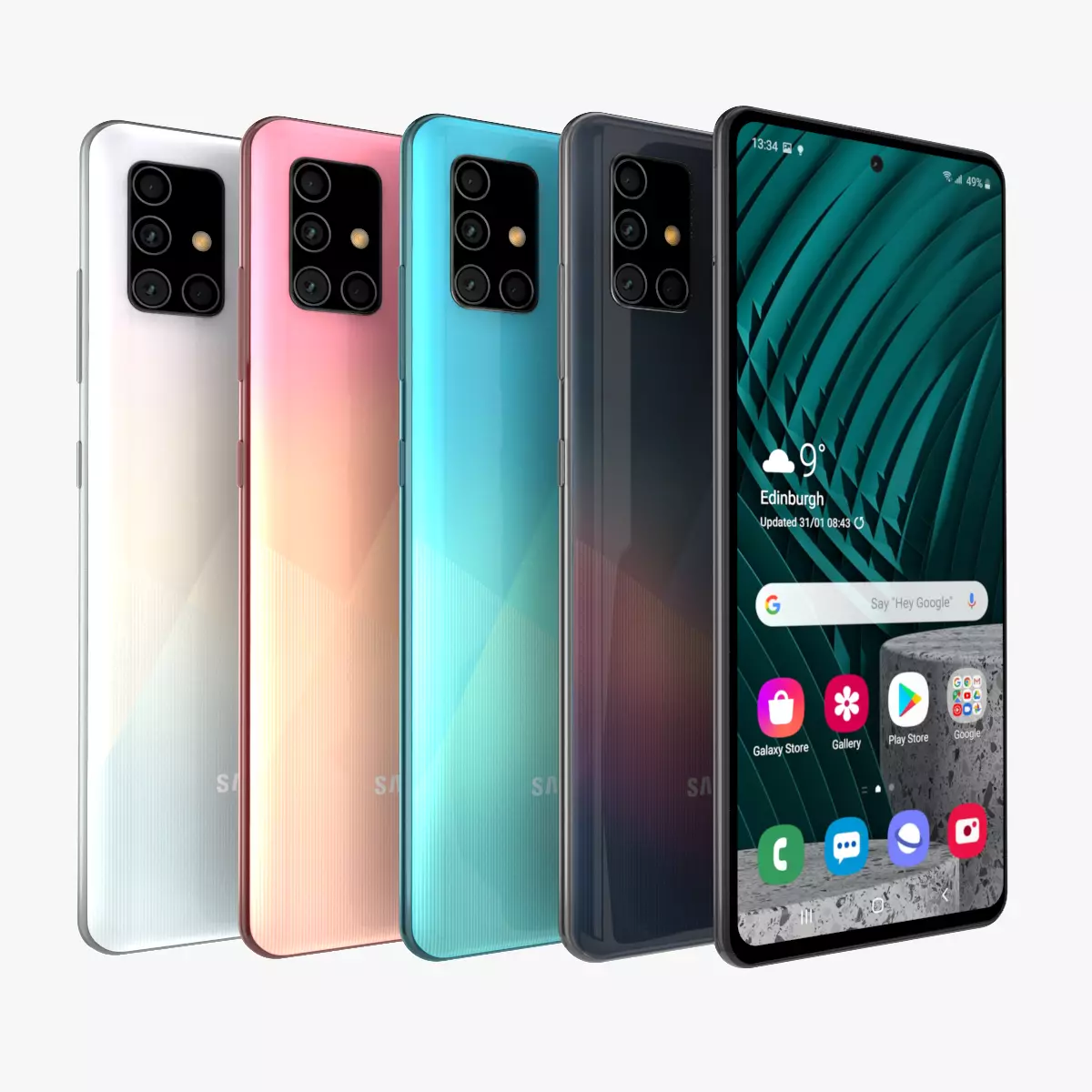 Samsung Galaxy A51 3D model_0