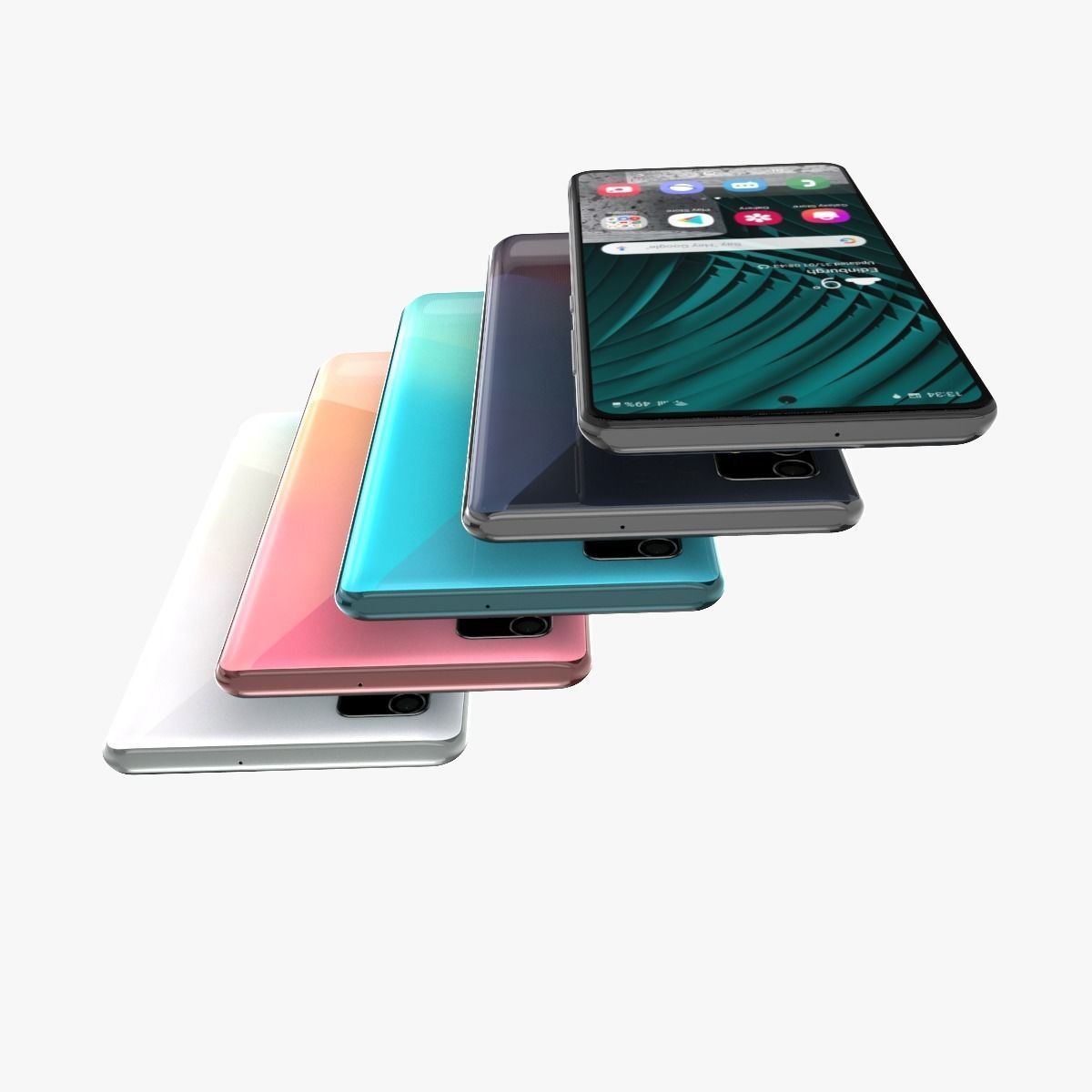 Samsung Galaxy A51 3D model_10