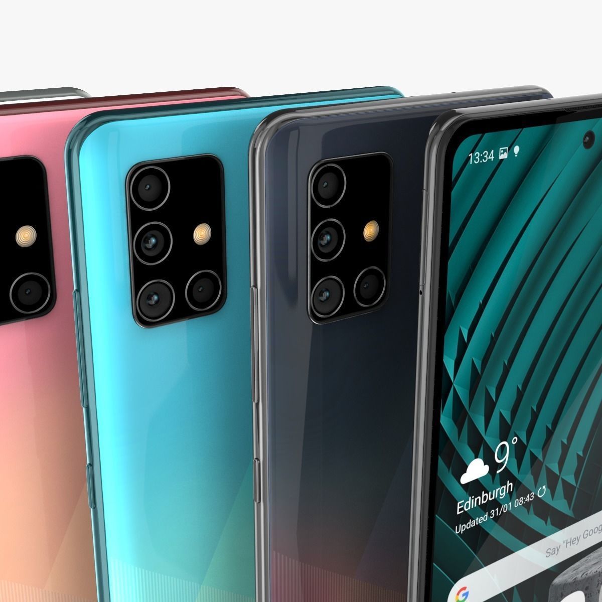 Samsung Galaxy A51 3D model_7