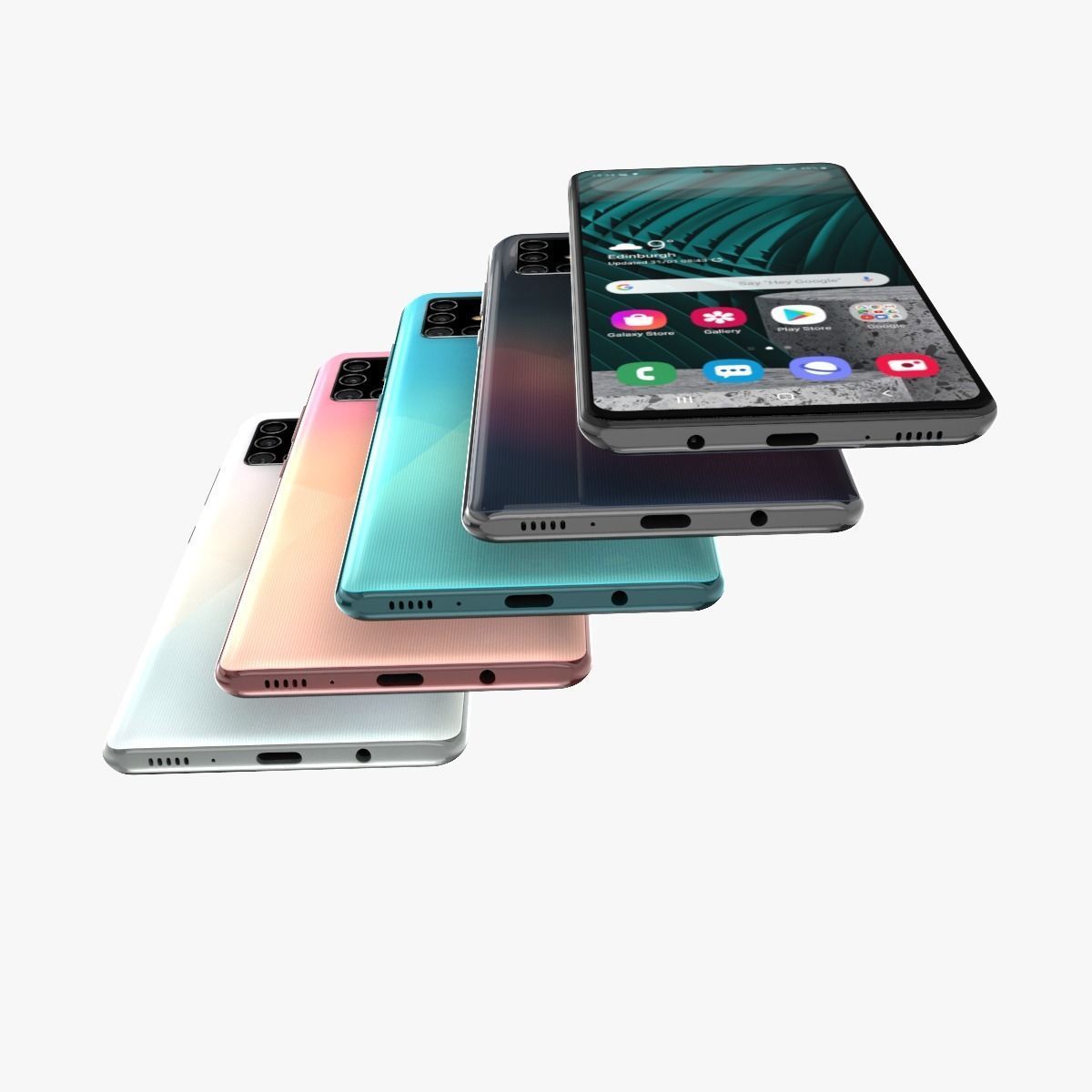 Samsung Galaxy A51 3D model_9
