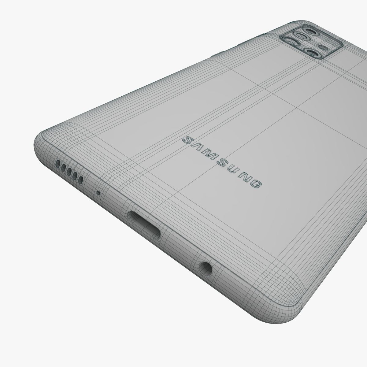 Samsung Galaxy A51 3D model_16