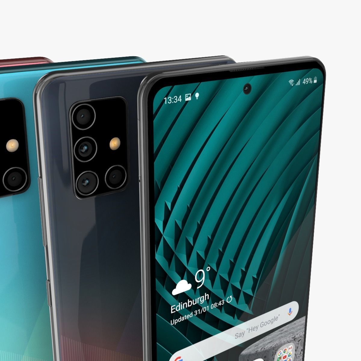 Samsung Galaxy A51 3D model_8
