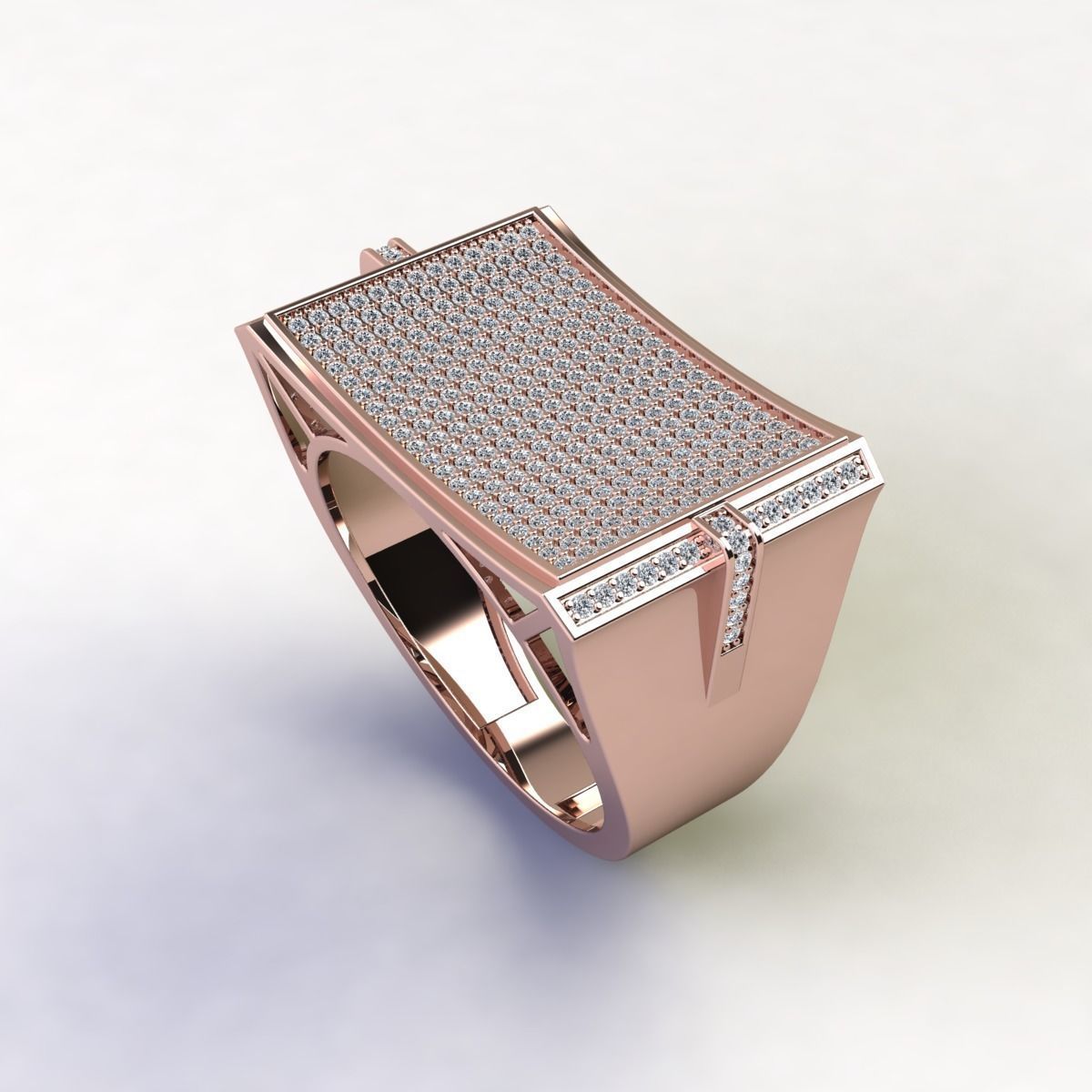 mens Ring  3D print model_11