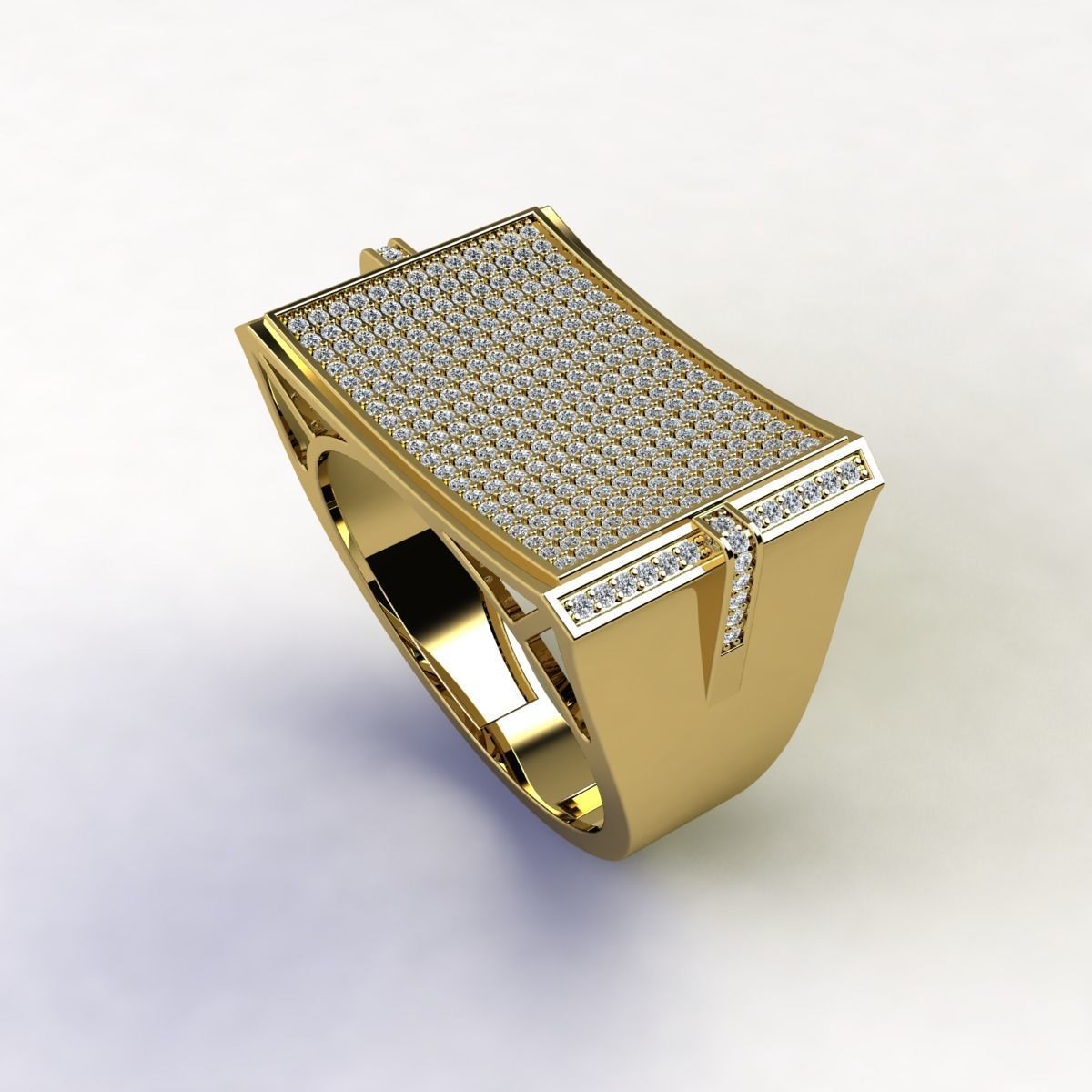 mens Ring  3D print model_10