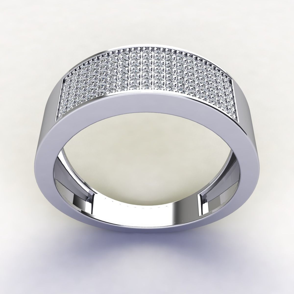 Mens Ring STl 3D print model_6