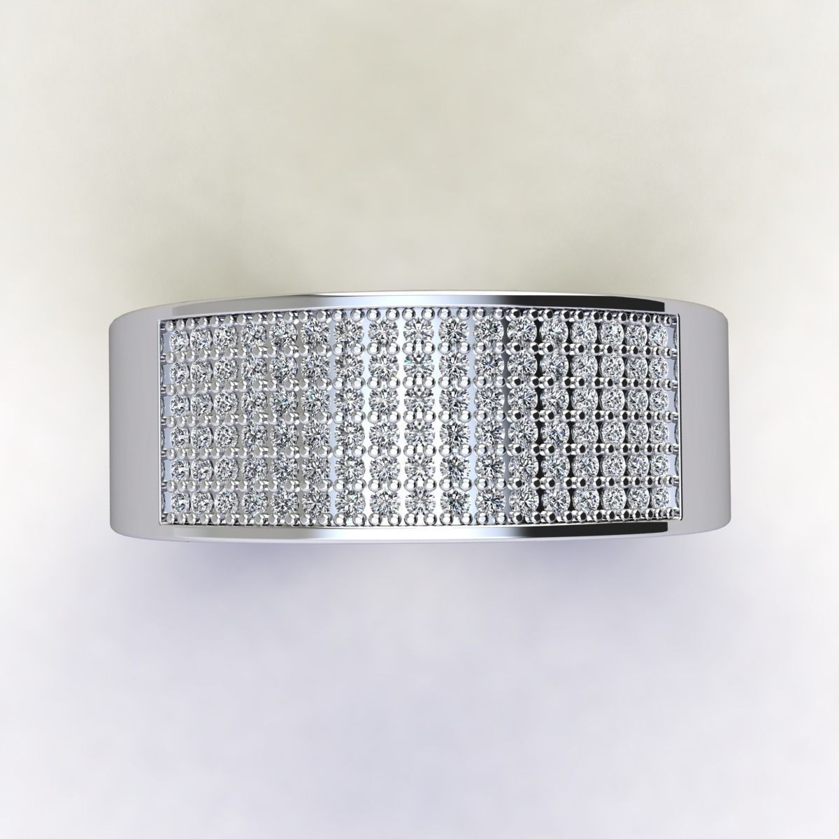 Mens Ring STl 3D print model_9