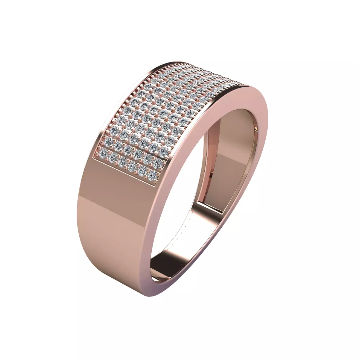 Mens Ring STl 3D print model_0